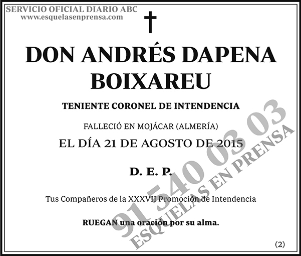Andrés Dapena Boixareu